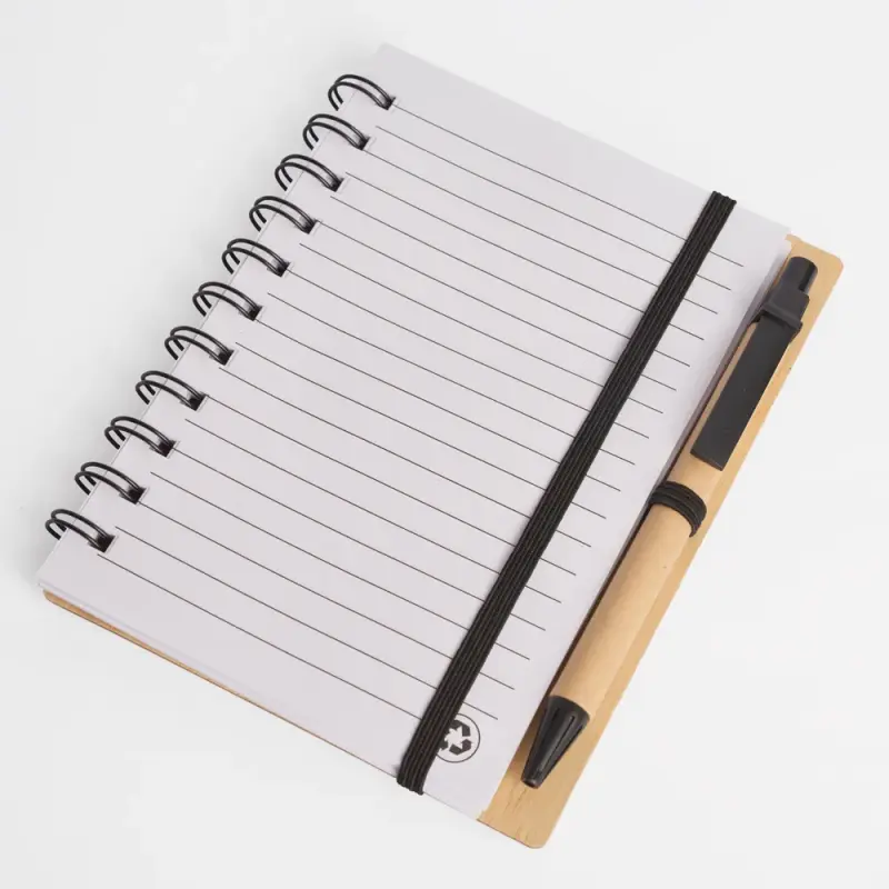 LIBRETAS TAPA BAMBU 12,5 x 16 CM 70 HOJAS DS