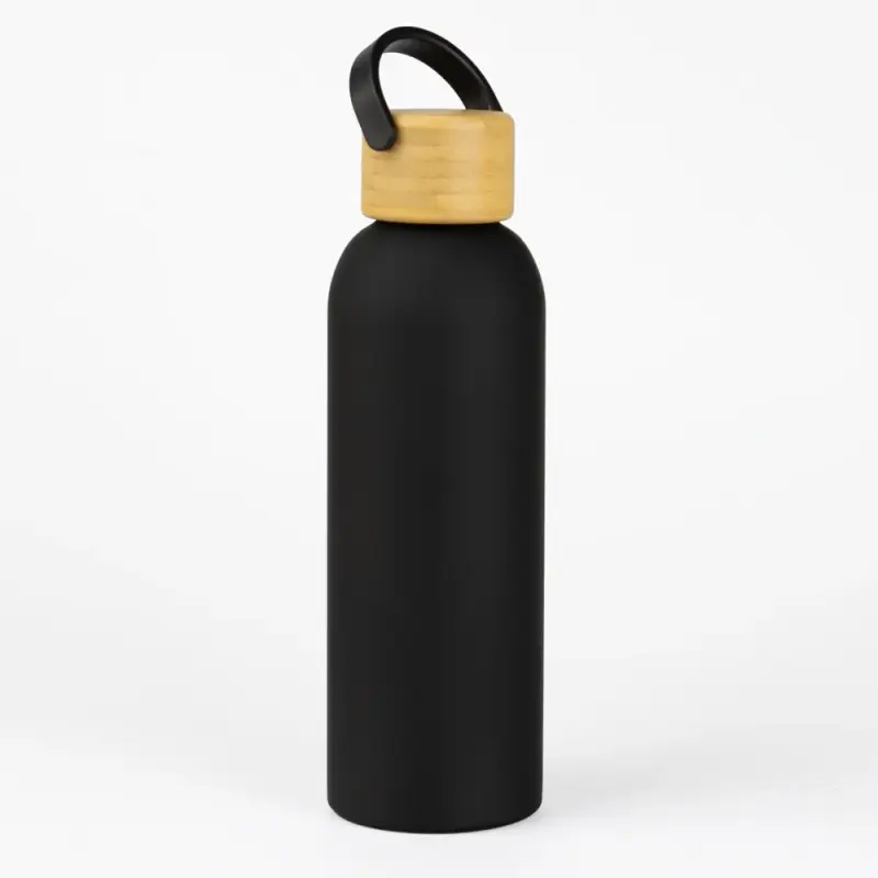 BOTELLAS TÉRMICAS TAPA BAMBU DS 500 ML