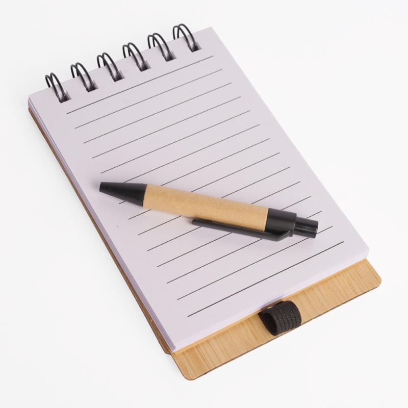 LIBRETAS TAPA BAMBU 9 X 15 CM 70 HOJAS DS